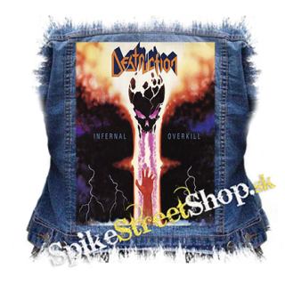 DESTRUCTION - Infernal Overkill - chrbtová nášivka