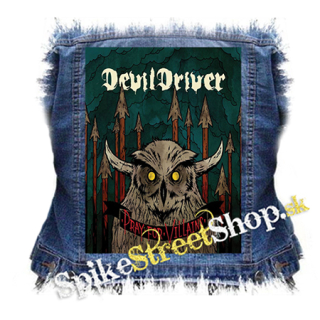 DEVILDRIVER - Pray For Villains - Special Edition - chrbtová nášivka