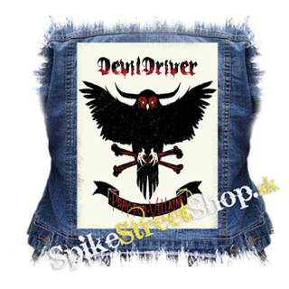 DEVILDRIVER - Pray For Villains - chrbtová nášivka