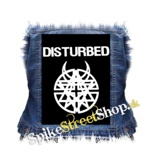 DISTURBED - Logo - chrbtová nášivka
