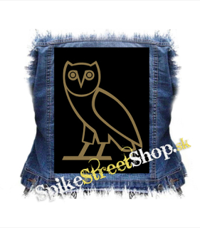 DRAKE - OWL SYMBOL - chrbtová nášivka