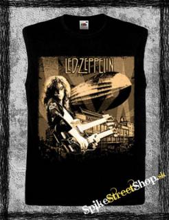 LED ZEPPELIN - Leader - čierne pánske tričko bez rukávov
