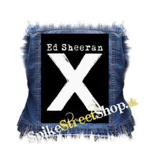 ED SHEERAN - X - chrbtová nášivka