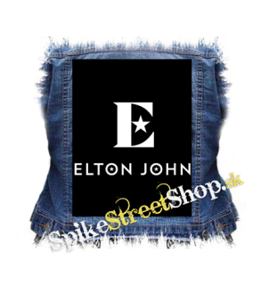 ELTON JOHN - Logo Star - chrbtová nášivka