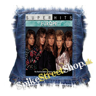 EUROPE - Super Hits Poster - chrbtová nášivka