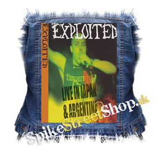 EXPLOITED - Live In Japan & Argentina - chrbtová nášivka