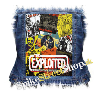 EXPLOITED - Singles & Rarities 1980-1983 - chrbtová nášivka