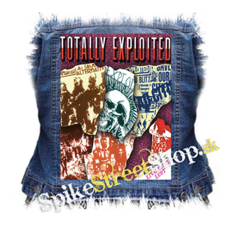 EXPLOITED - Totally Exploited - Live Lewd Lust - chrbtová nášivka