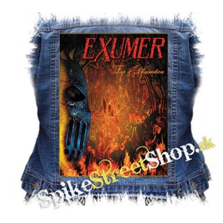 EXUMER - Fire & Damnation - chrbtová nášivka
