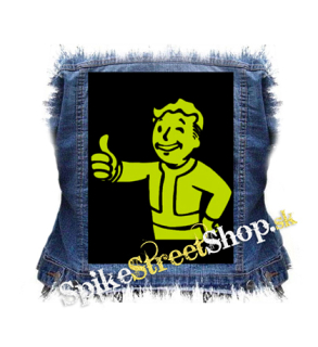FALLOUT - Vault Boy Green - chrbtová nášivka