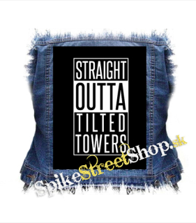 FORTNITE BATTLE ROYALE - Straight Outta Titlted Towers - chrbtová nášivka
