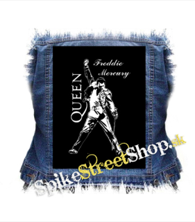 FREDDIE MERCURY - Logo & Portrait - chrbtová nášivka