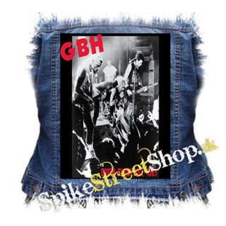 GBH - Dover Showplace 1983 - chrbtová nášivka
