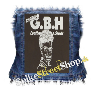 GBH - Leather, Bristles, Studs and Acne - chrbtová nášivka