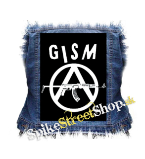 GISM - Logo Anarchy - chrbtová nášivka