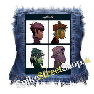 GORILLAZ - Demon Days - chrbtová nášivka