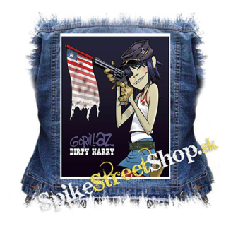 GORILLAZ - Dirty Harry - chrbtová nášivka