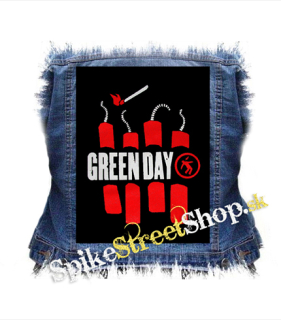 GREEN DAY - Bombs - chrbtová nášivka