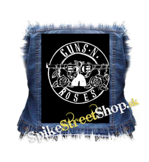 GUNS N ROSES - Circle Logo - chrbtová nášivka