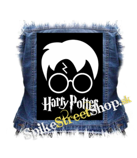 HARRY POTTER - Glasses Bold Crest With Logo - chrbtová nášivka