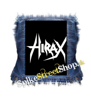 HIRAX - Logo Thrash Metal Band - chrbtová nášivka
