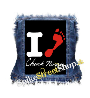 CHUCK NORRIS - I Love Chuck Norris - chrbtová nášivka