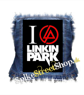 I LOVE LINKIN PARK - Crest Motive - chrbtová nášivka