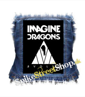 IMAGINE DRAGONS - Evolve Triangle - chrbtová nášivka