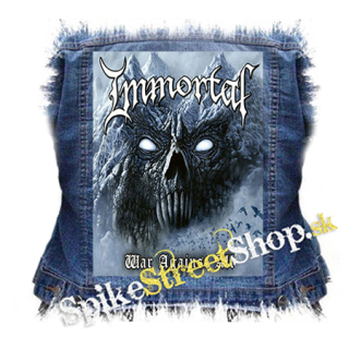 IMMORTAL - War Against All - chrbtová nášivka
