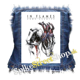 IN FLAMES - Come Clarity - chrbtová nášivka
