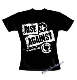 RISE AGAINST - Patched Up - čierne dámske tričko
