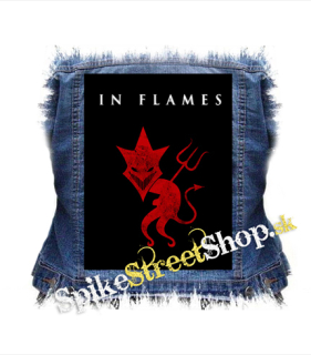 IN FLAMES - Devil - chrbtová nášivka