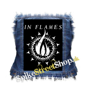 IN FLAMES - Sign - chrbtová nášivka