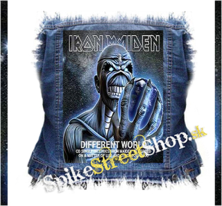 IRON MAIDEN - Different World - chrbtová nášivka