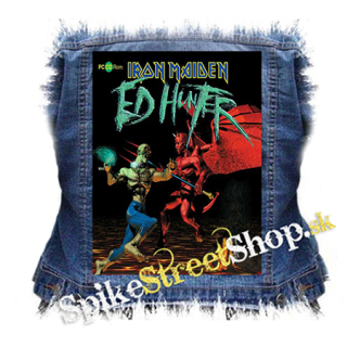 IRON MAIDEN - Ed Hunter - chrbtová nášivka