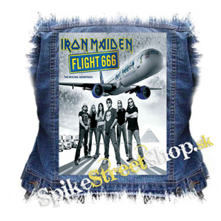 IRON MAIDEN - Flight 666 - chrbtová nášivka