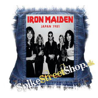 IRON MAIDEN - Japan 1981 - chrbtová nášivka