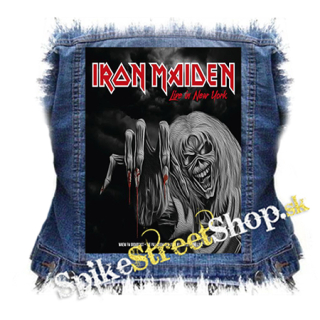 IRON MAIDEN - Live in New York - chrbtová nášivka