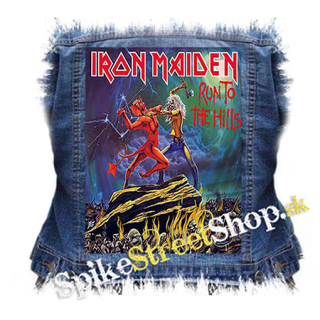 IRON MAIDEN - Run To The Hills - chrbtová nášivka