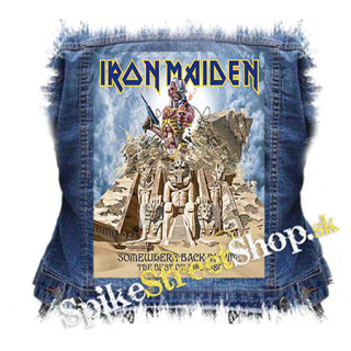 IRON MAIDEN - Somewhere Back in Time - chrbtová nášivka