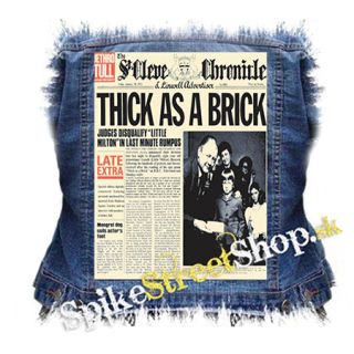 JETHRO TULL - Thick as a Brick - chrbtová nášivka