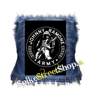 JOHNNY RAMONE - Johnny Ramone Army Logo 2 - chrbtová nášivka