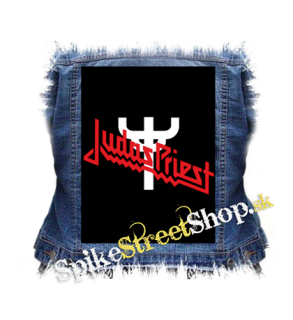 JUDAS PRIEST - Classic Logo Cross Symbol - chrbtová nášivka