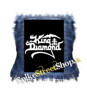 KING DIAMOND - Logo - chrbtová nášivka