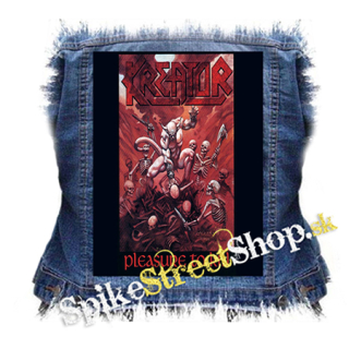 KREATOR - Pleasure To Kill - chrbtová nášivka