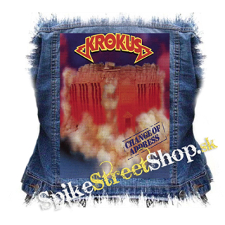 KROKUS - Change Of Address - chrbtová nášivka
