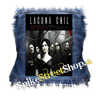 LACUNA COIL - Visual Karma Poster - chrbtová nášivka