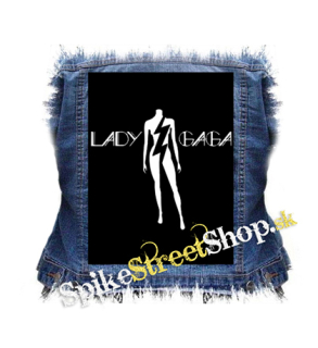 LADY GAGA - Logo - chrbtová nášivka