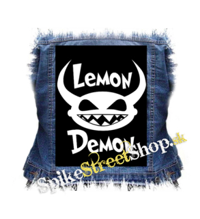 LEMON DEMON - Logo White - chrbtová nášivka