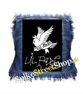 LIL PEEP - Logo Cry Baby - chrbtová nášivka